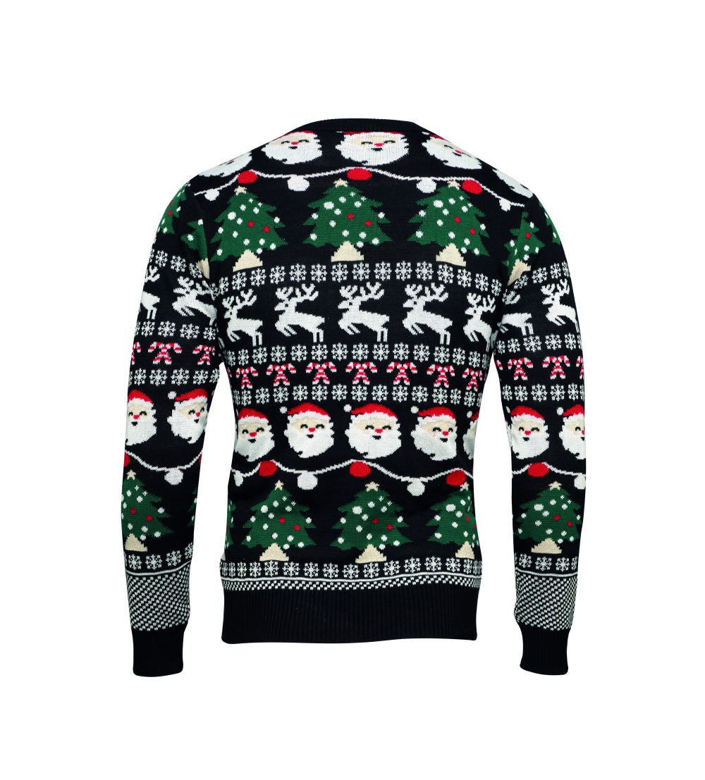 Świąteczny sweter LED S/M - obrazek 3