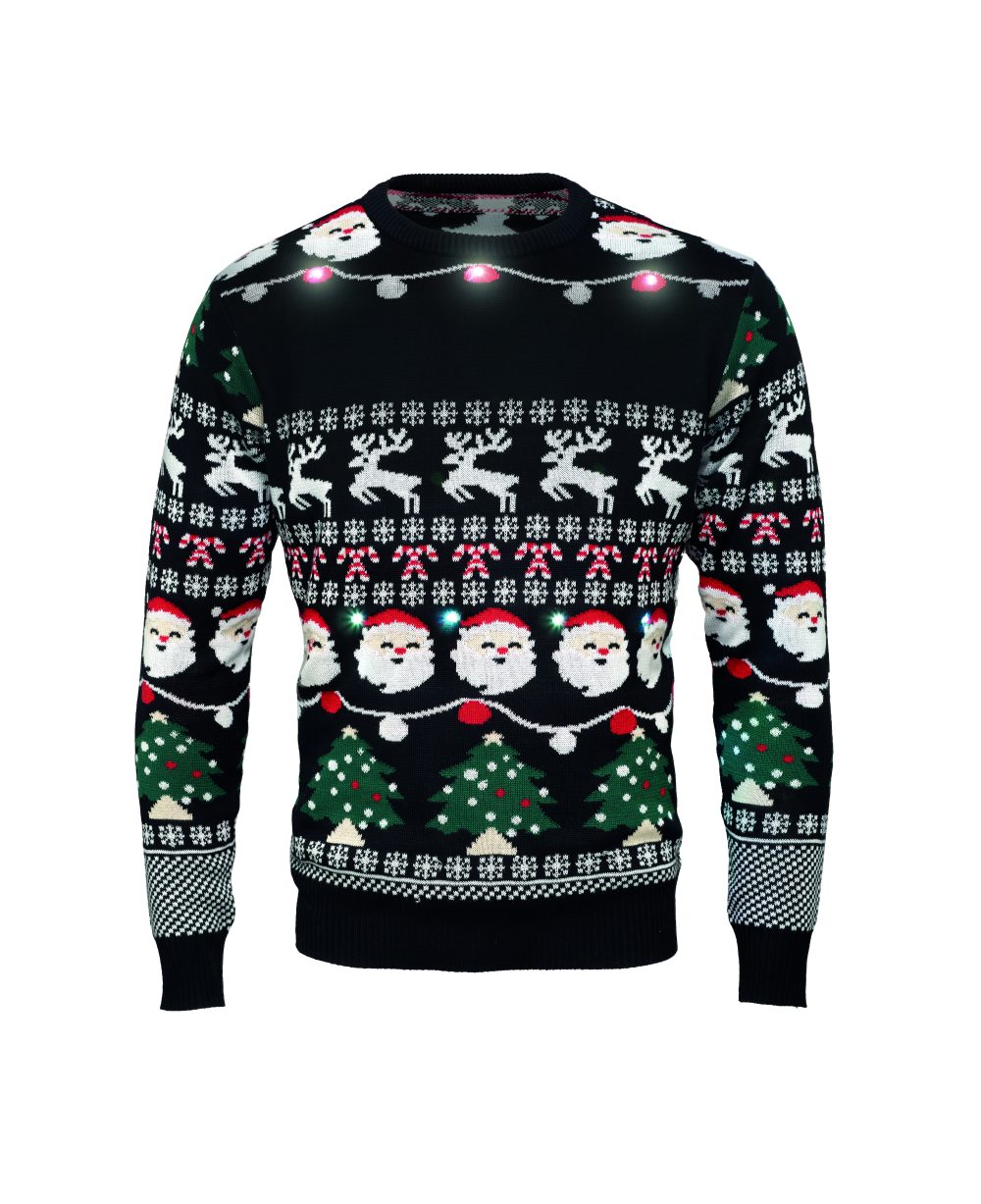 Świąteczny sweter LED S/M - obrazek 6
