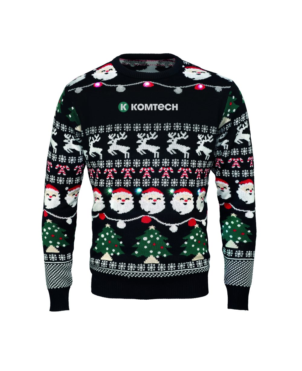 Świąteczny sweter LED S/M - obrazek 7