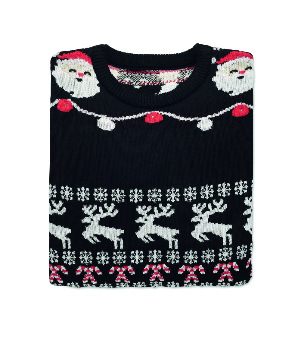 Świąteczny sweter LED S/M - obrazek 4