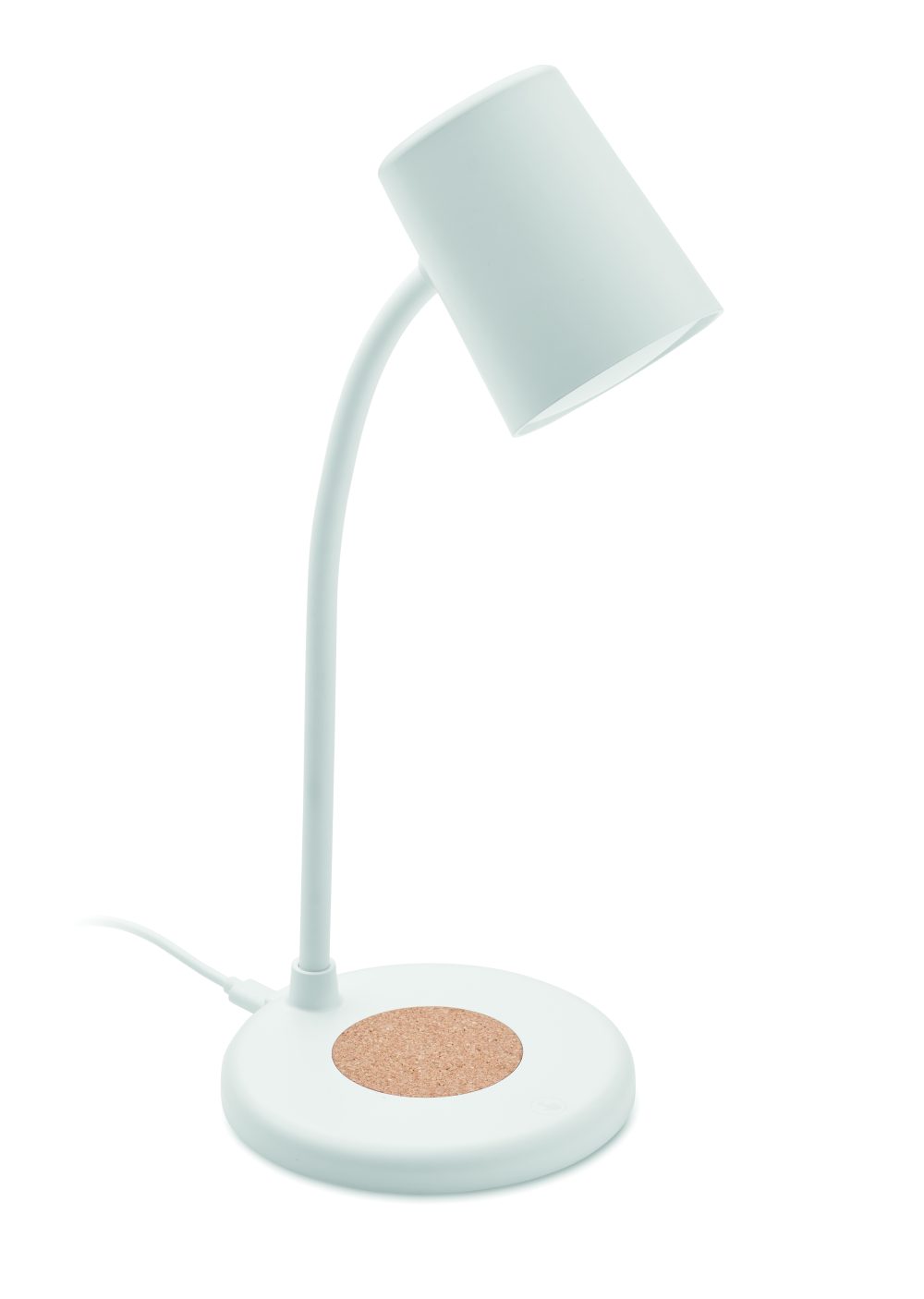 Lampa z ładowarką i głośnikiem