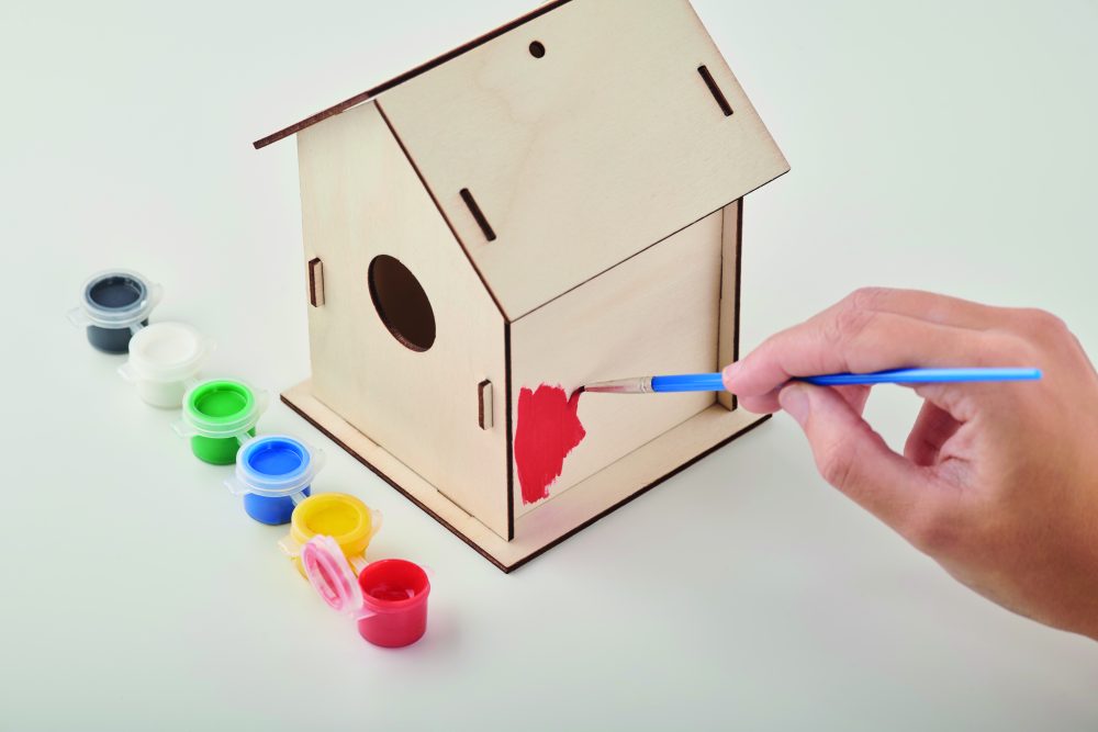 Drewniany domek dla ptaków DIY - obrazek 8