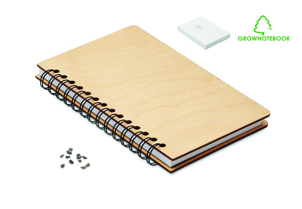 Brzozowy zeszyt A5  GROWBOOK - obrazek 3