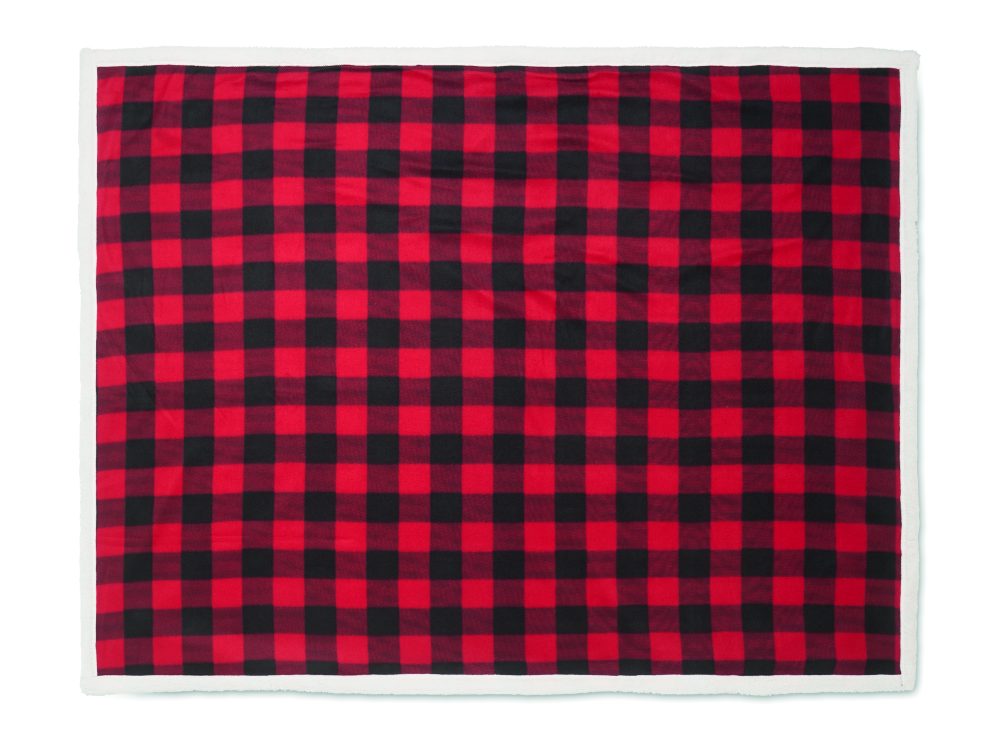 Koc polarowy sherpa RPET - obrazek 4