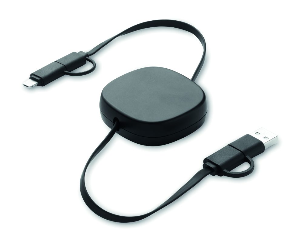 Zwijany kabel ładujący o mocy 60 W