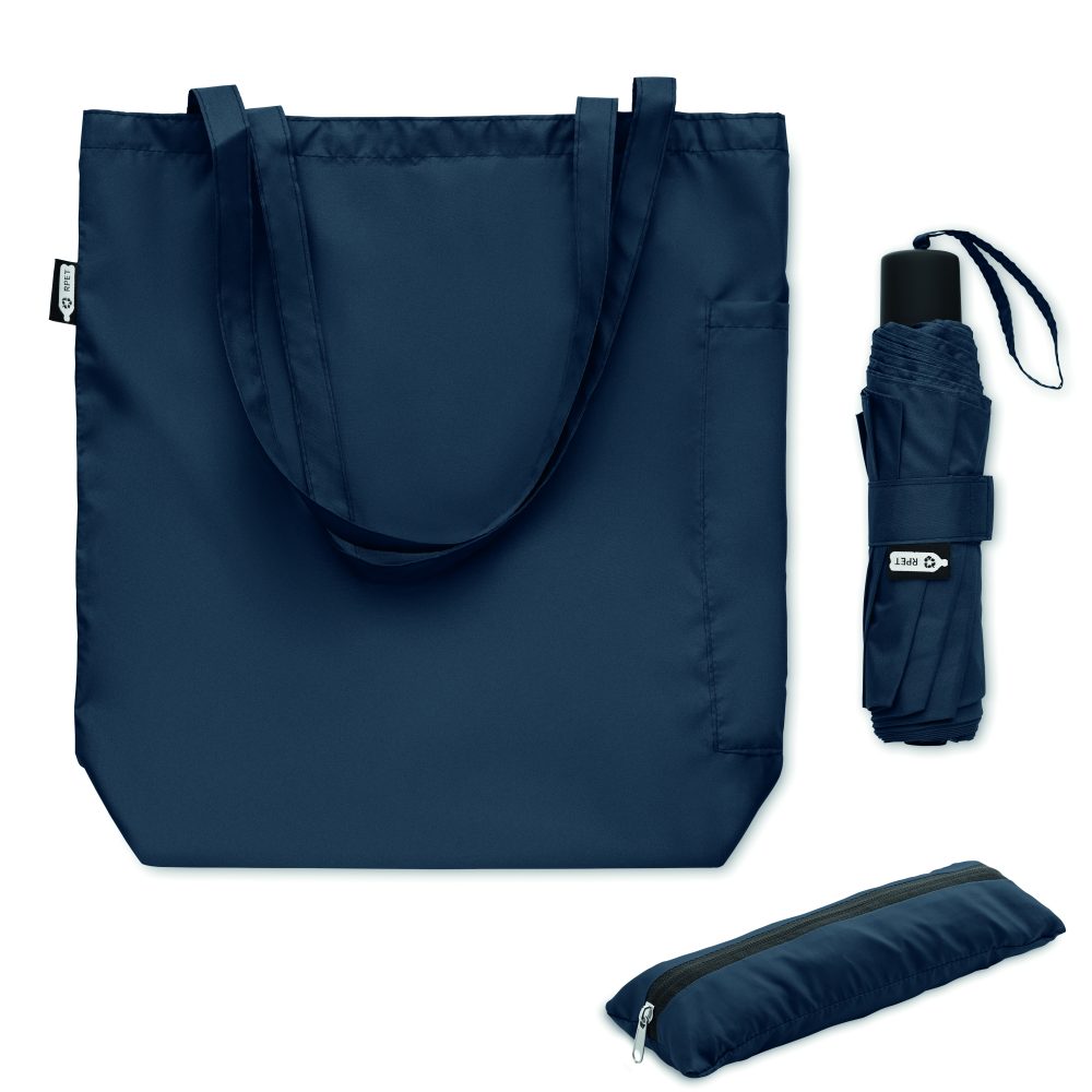 Zestaw torba z parasolem RPET 21 c - obrazek 3