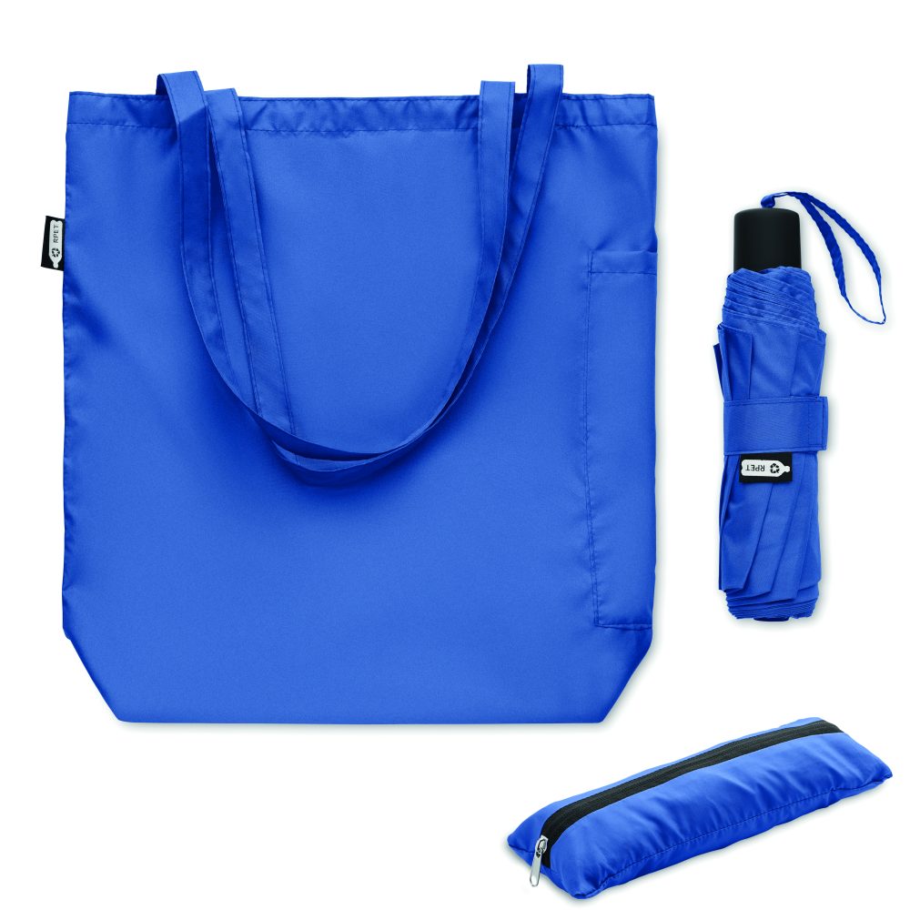 Zestaw torba z parasolem RPET 21 c - obrazek 4