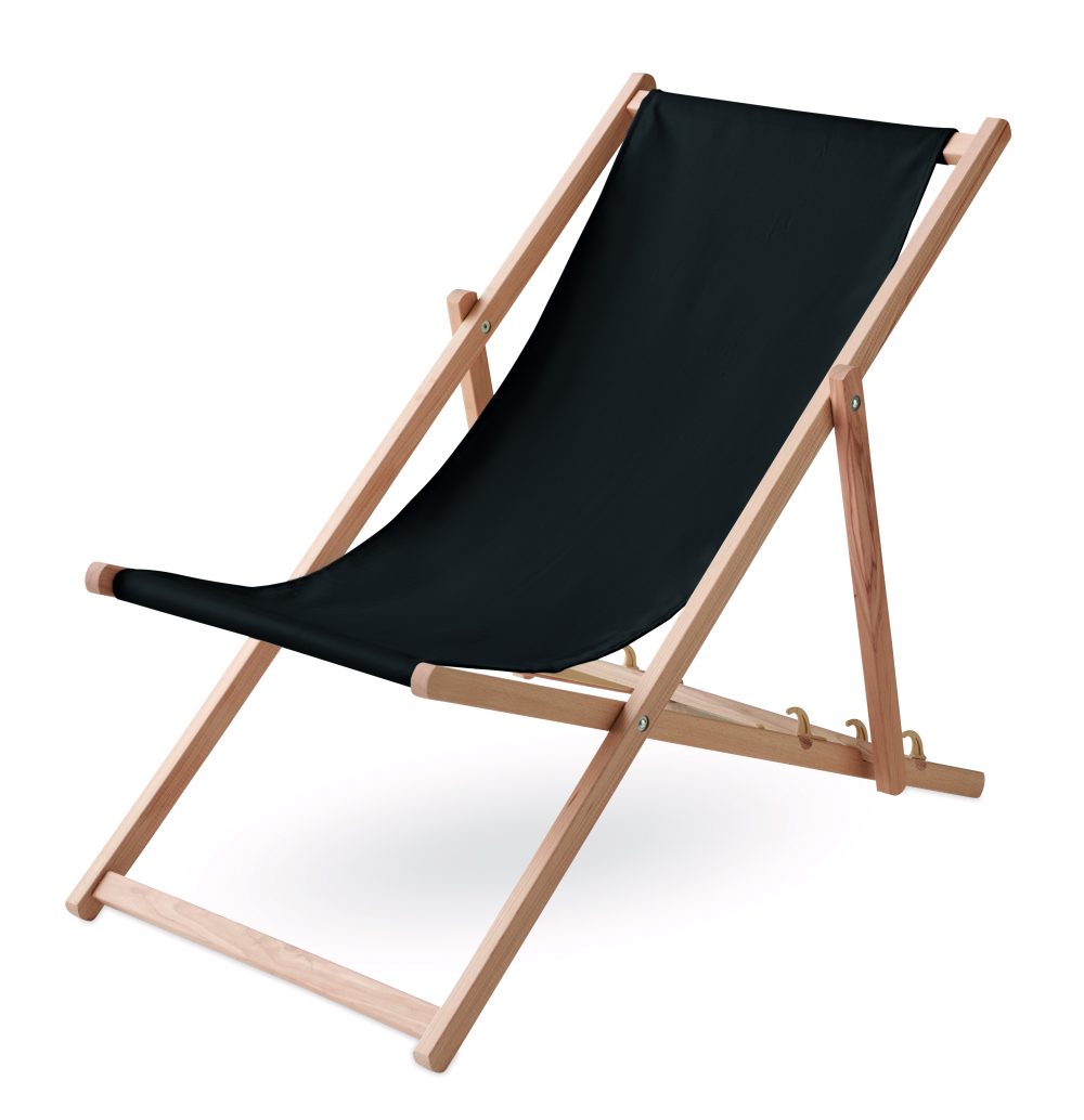 Drewniane krzesło plażowe - obrazek 3