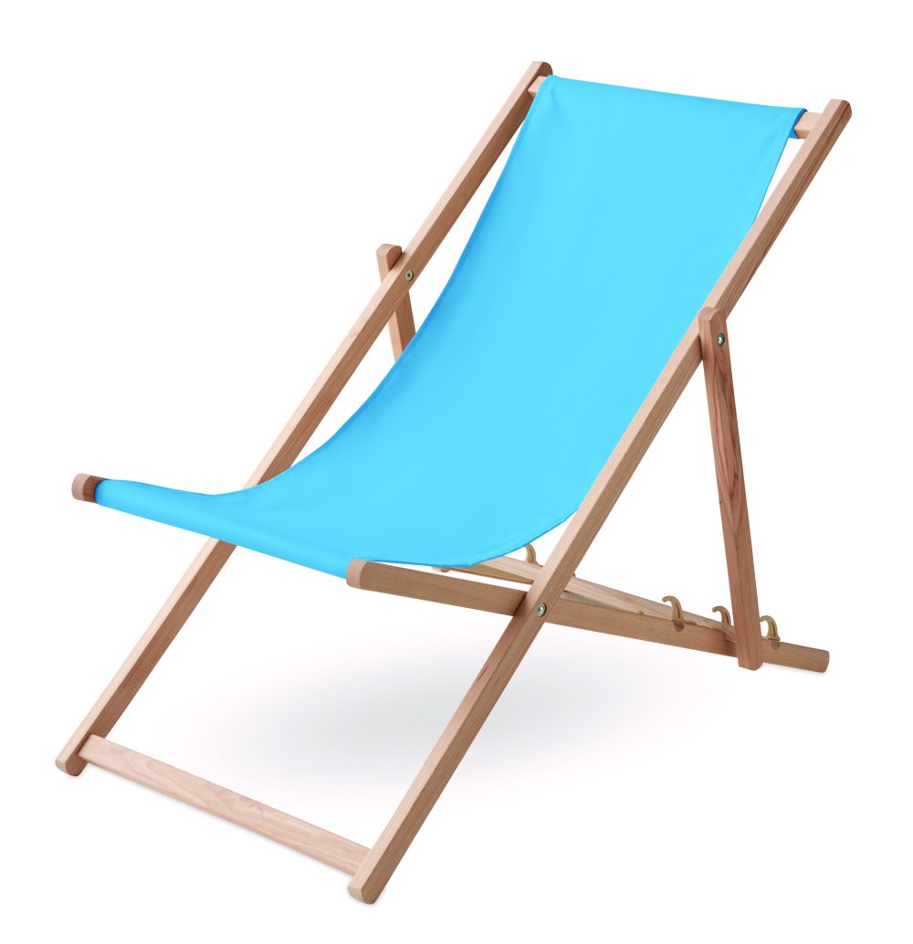 Drewniane krzesło plażowe - obrazek 4