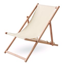 Drewniane krzesło plażowe