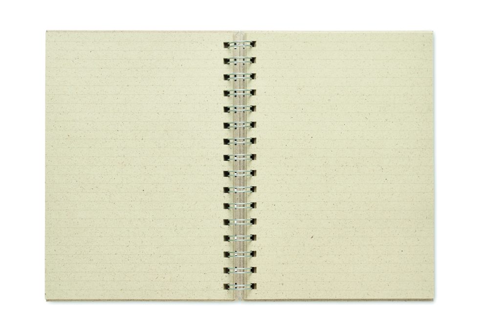 NotesA5 kratkę, papier z trawy - obrazek 3