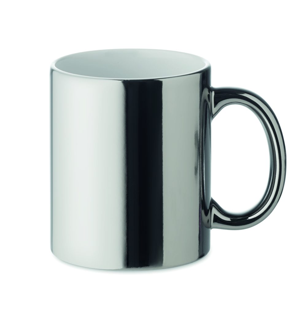 Kubek ceramiczny metaliczny - obrazek 3