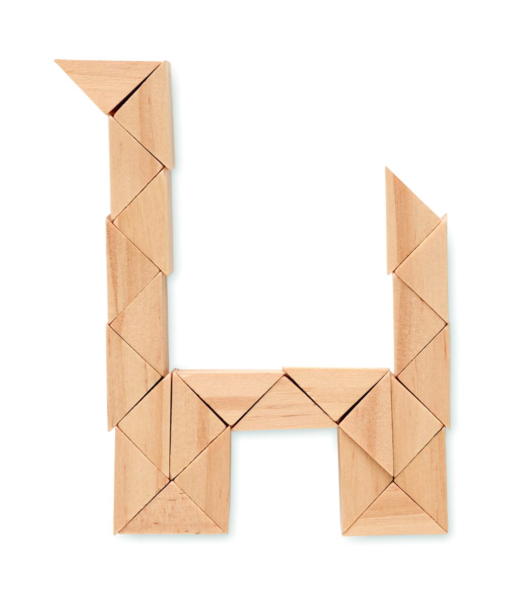Drewniane puzzle/łamigłówki - obrazek 6
