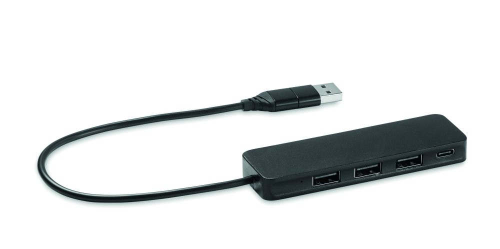 Hub USB-C 4 porty USB