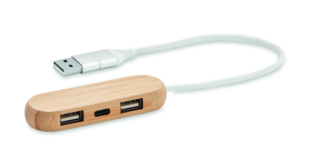 hub USB z podwójnym wejściem