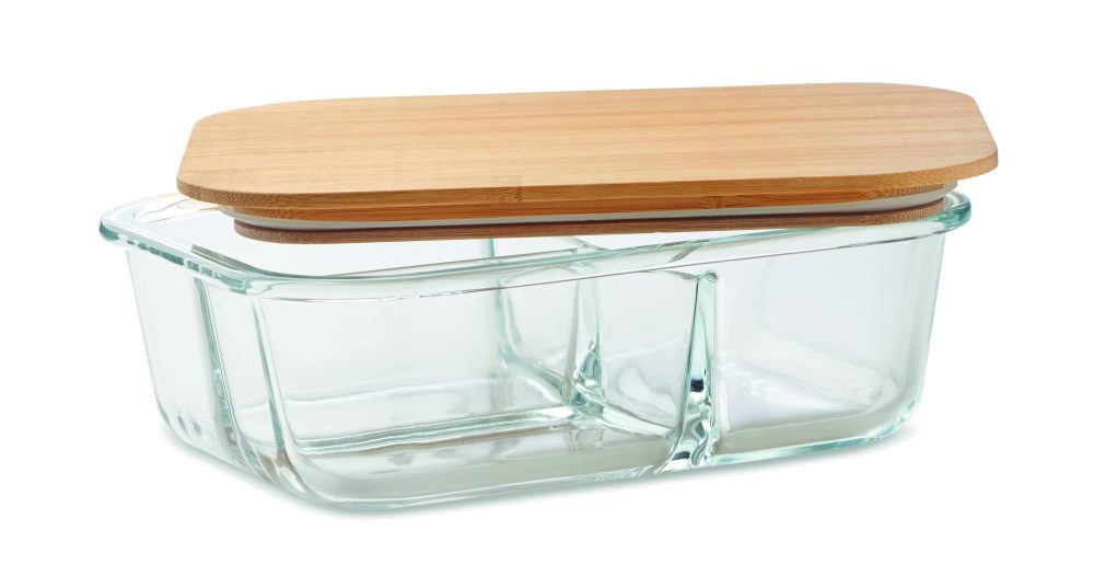 Szklany lunch box z pokrywką - obrazek 4