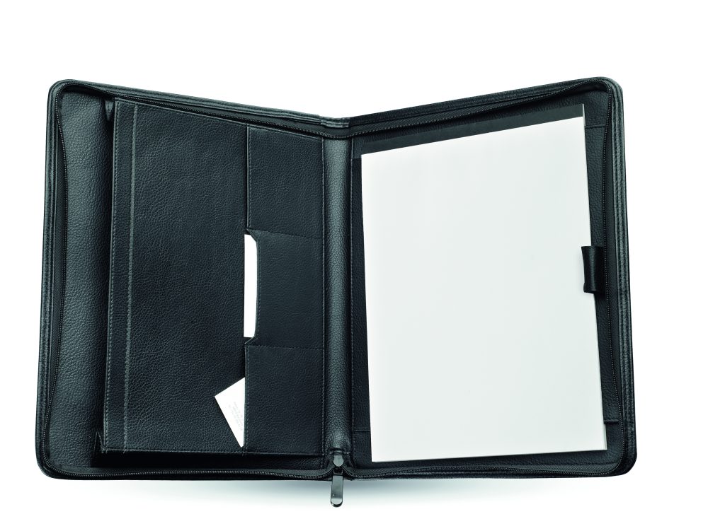 Portfolio A4, klejona skóra